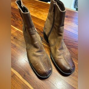 Franco sarto rare leather ankle boot